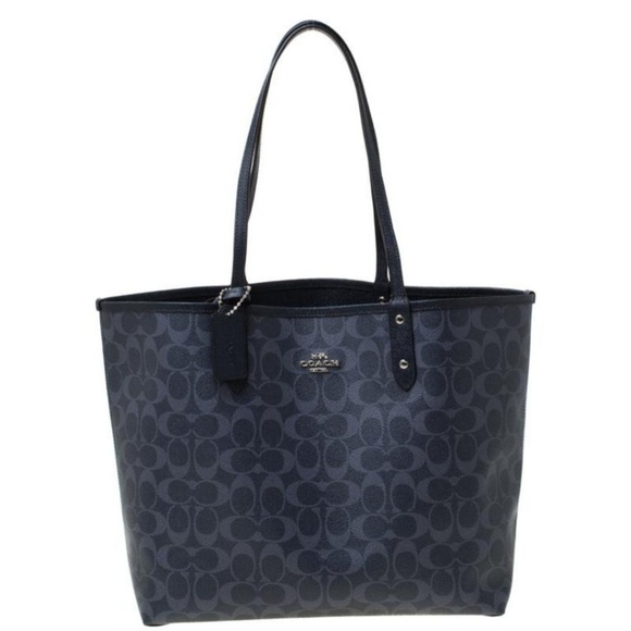 Coach Reversible City Signature Tote Perdect Condition - Picture 2 of 10